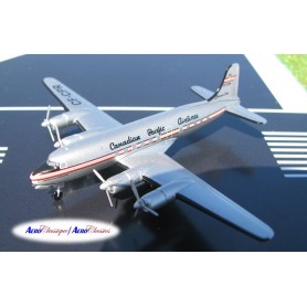 Plane metal model - Canadian Pacific Airl CL-4 North Star CF-CPR 'Empress of Vancouver' 