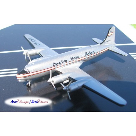 Plane metal model - Canadian Pacific Airlines CL-4 North Star CF-CPI 'Empress of Sidney' 
