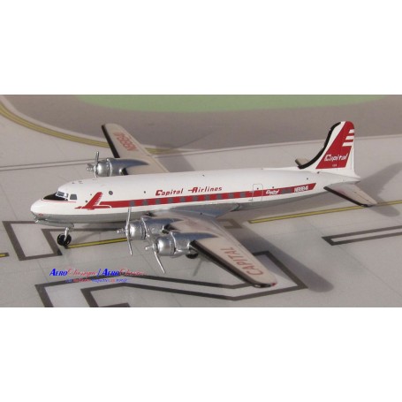 Plane metal model - Capital Airlines Douglas DC-4 N888