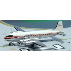 Plane metal model - Cubana de Aviacion CL-4 North Star CF-TFC - TCA Hybrid 