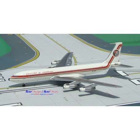 "Plane metal model - Egyptair B707-366C n/c ""Khafrah"" SU-APD"