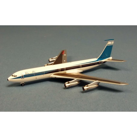 Plane metal model - EL AL Boeing 707-358 B/C 4X-ATT- Aeroclassic 1/400