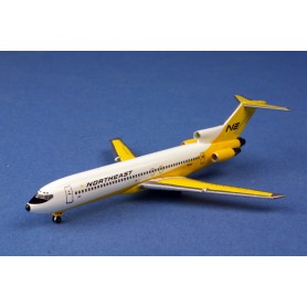 "Plane metal model - Northeast ""Yellowbirb"" Boeing 727-200 N1646 "