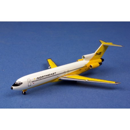 "Plane metal model - Northeast ""Yellowbirb"" Boeing 727-200 N1646 "