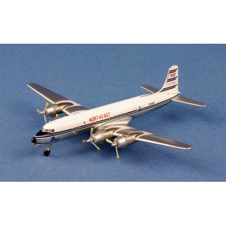 Plane metal model - Northeast Douglas DC-6B N6588C 1960's (polish)