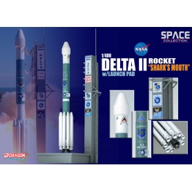 Maquette métal - Delta II Rocket USAF GPS-IIR-16 - 1/400