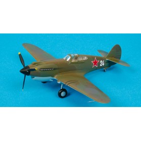 Plane plastic Model - P-40B Warhawk 154th IAP Soviet naval - Easy Models 1/72 - pack 2