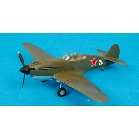 Plane plastic Model - P-40B Warhawk 154th IAP Soviet naval - Easy Models 1/72 - pack 2