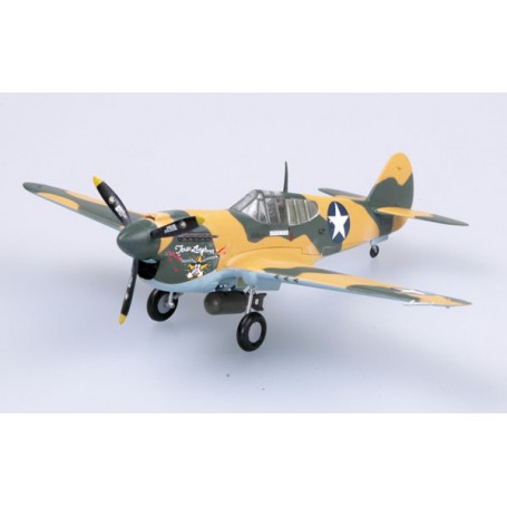 Plane plastic Model - P-40E 9 FS 49 FG Texas Longhorn 1942 - Easy Models 1/72- pack 2