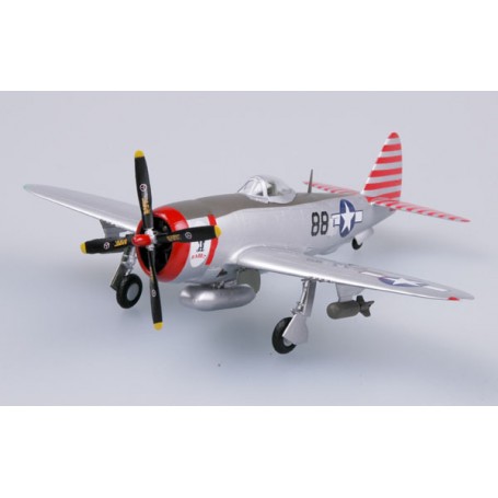 Plane plastic Model - P-47D Thunderbolt 527 FS 86 FG Rabbit  - Easy Models 1/72