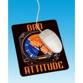 Bad Attitude Mousepad, mousepads 22.50x19cm -