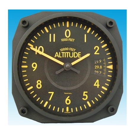 Altimeter Vintage style - Wall Clock 17x17cm