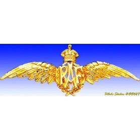 Metal badge - RAF Pilot Wings - Insigne - DJH