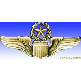 Metal badge -USAAF Command Pilot wings - Insigne - DJH