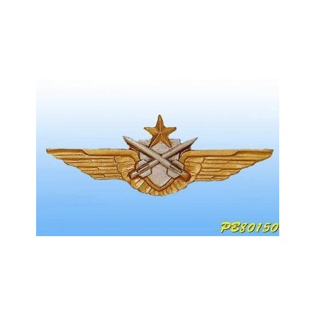 Metal badge -pilot-Tireur Missile ALAT - French patent