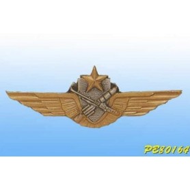 Metal badge -pilot-Tireur ALAT - French patent