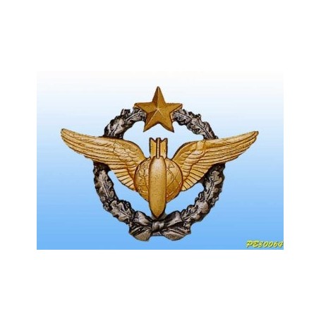 Metal badge -navigator-bomber- French patent