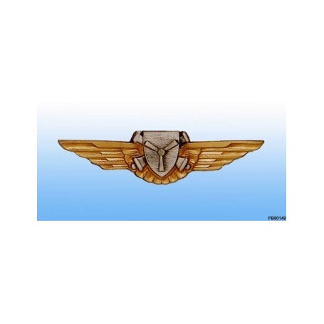 Metal badge - Mécanicien Volant ALAT - French patent