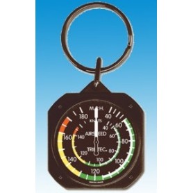 Airspeed Indicator / playful Keychain - Keyring 