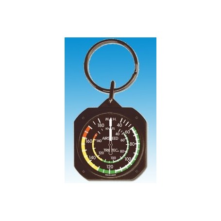 Airspeed Indicator / playful Keychain - Keyring 