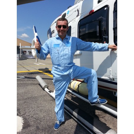 Adult light blue coverall