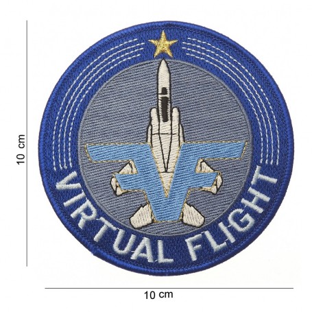 Embroidered patch - Virtual flight