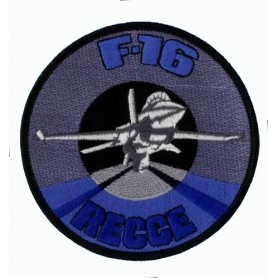 Embroidered patch - F-16 Recce - Patche 10cm