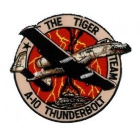 A-10 Thunderbolt The tiger Team - Ecusson 12cm