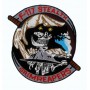 Embroidered patch - F-117 Stealth Grimreapers - Patche 10x8.5cm