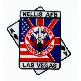 Nellis Las Vegas - Ecusson 10x9.5cm