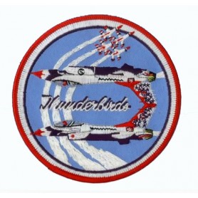 Embroidered patch - Thunderbirds - Patche 11cm