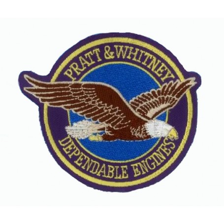 Embroidered patch - Pratt & Whitney - Patche 10cm