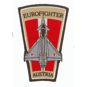 Eurofighter Autriche. Ecusson trapèze H12.5cm