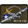 Embroidered patch - B17 G Flying Fortress - Patche 11x7.5cm