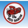 Embroidered patch - The red baron - Patche 7.5cm