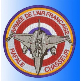 Embroidered patch - Rafale Armée de l'air Frenche . Patche 10cm