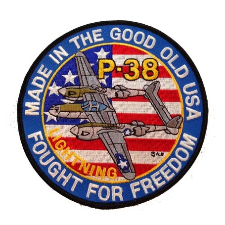 Patch P-38 Lightning