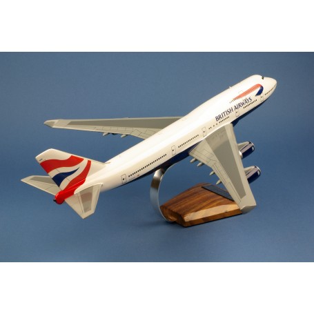 plane model - Boeing 747-400 British Airways UK