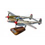 maquette avion - P-38J Lightning - J-LO R.Bong