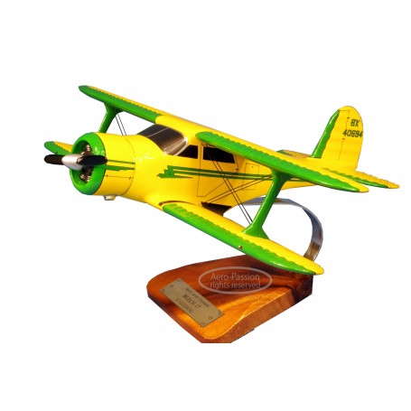 plane model - Beech 17 Staggerwing plane model - Beech 17 Staggerwingplane model - Beech 17 Staggerwing