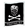 Embroidered patch - Fighting 84 - Patche 10.5x9.5cm FS181