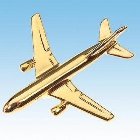 AN 70 Avion 3D dor� 22k / pin's - DJH CC001-003