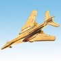 B1B Rockwell Avion 3D dor� 22k / pin's - DJH CC001-19