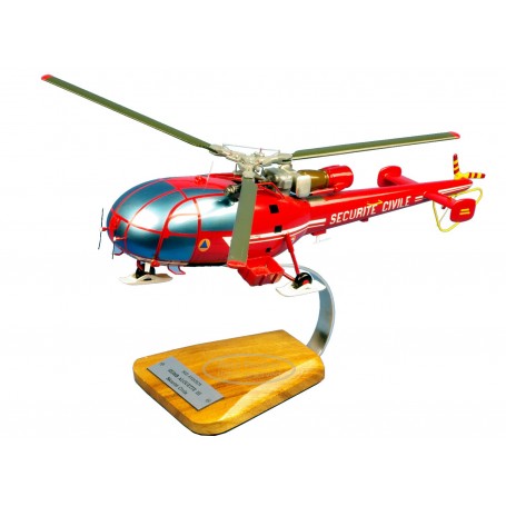 maquette helicoptere - AS316B Alouette III VF005