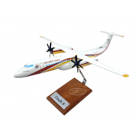 maquette avion - Dash 8-Q400MR n° 75 Sécurité Civile 2019 F-ZBMD VF404-1