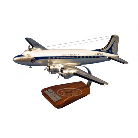 maquette avion - Air France Douglas DC-4 F-BBDJ 1er Paris-NY VF460