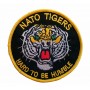 Embroidered patch - Nato Tigers - Hard to be Humble - Patche 10cm patch Tiger old