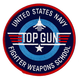 Top Gun - Ecusson patch 10cm FS175