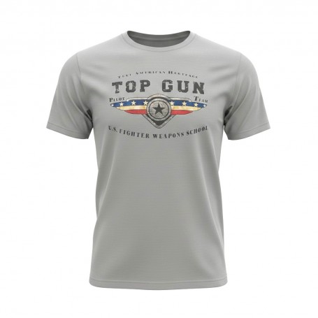 Tee shirt Top-Gun Heritage - grey  TS-TG-Heritage_1